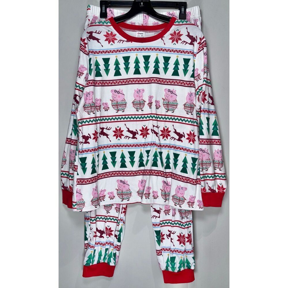 Peppa Pig Christmas pajamas size XL